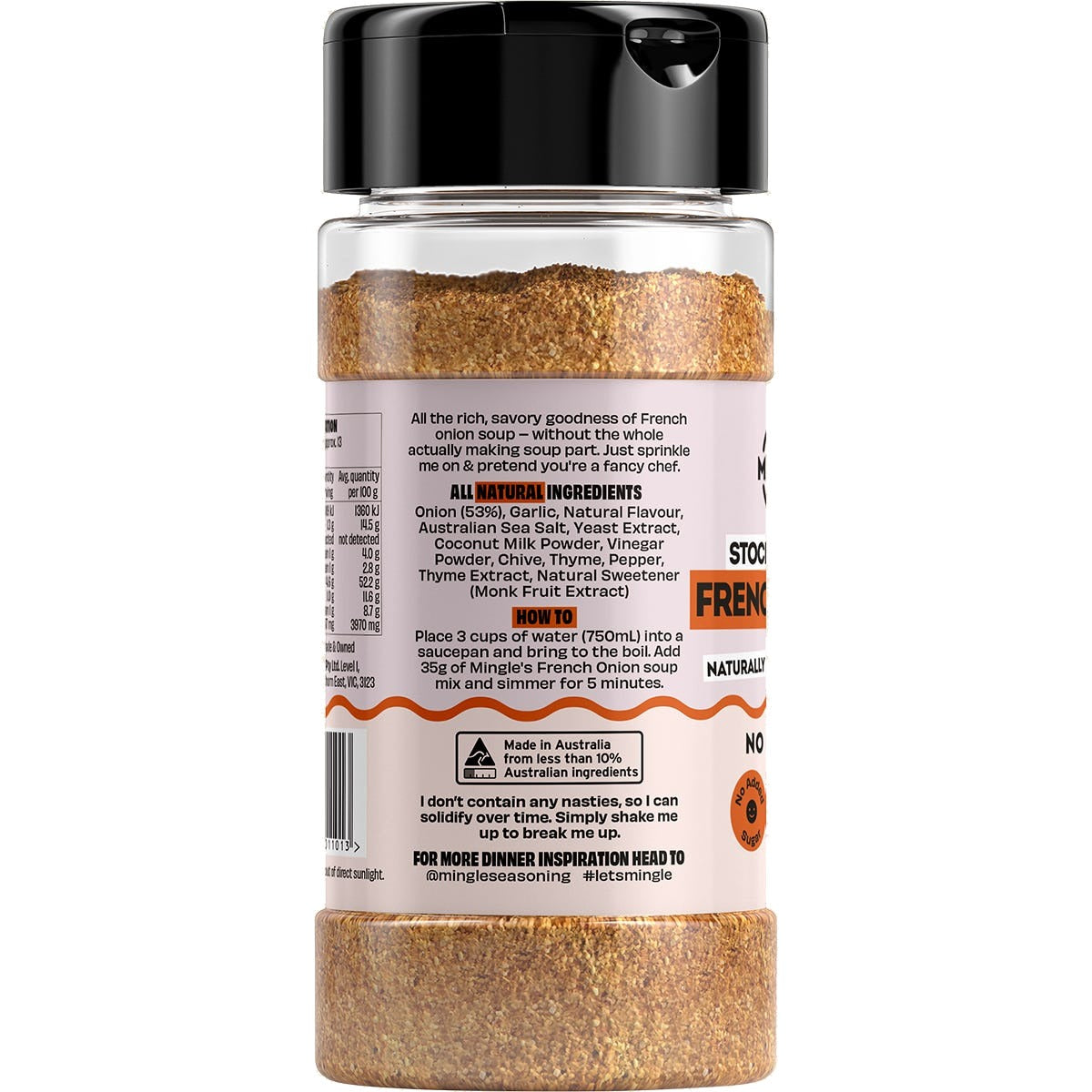 Mingle - French Onion Stock 120g