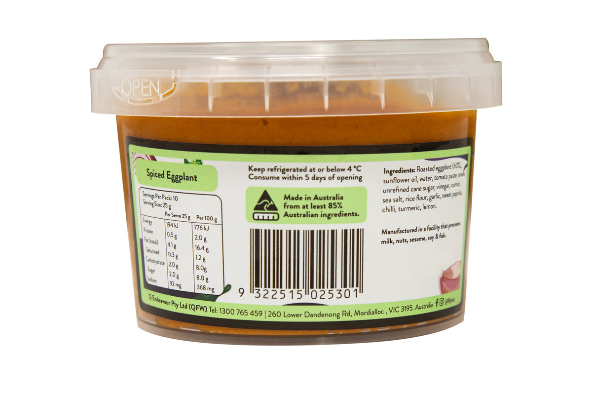 Fifya - Vegan Spiced Eggplant Dip 250g