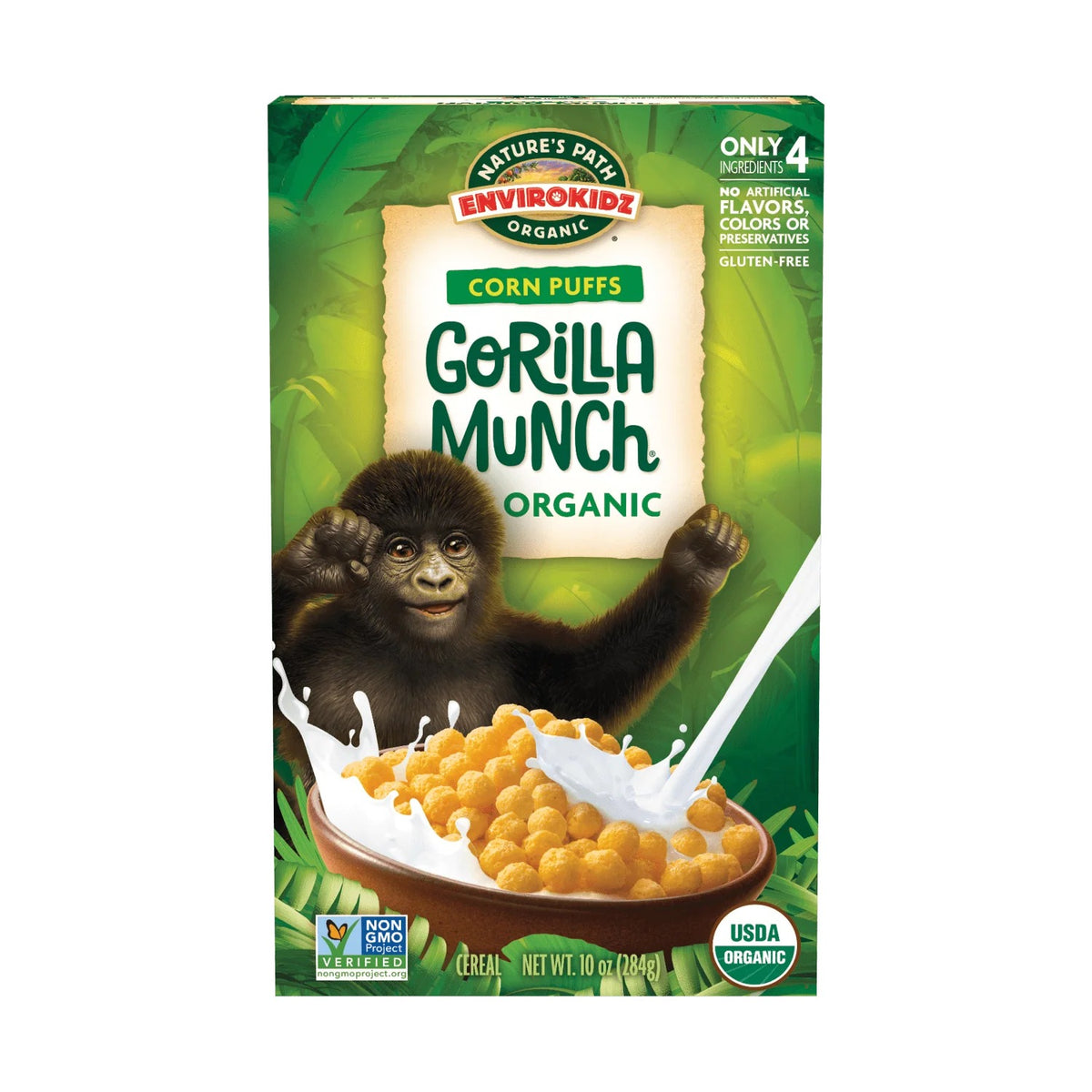 Nature's Path - EnviroKidz Organic Gorilla Munch Cereal 284g
