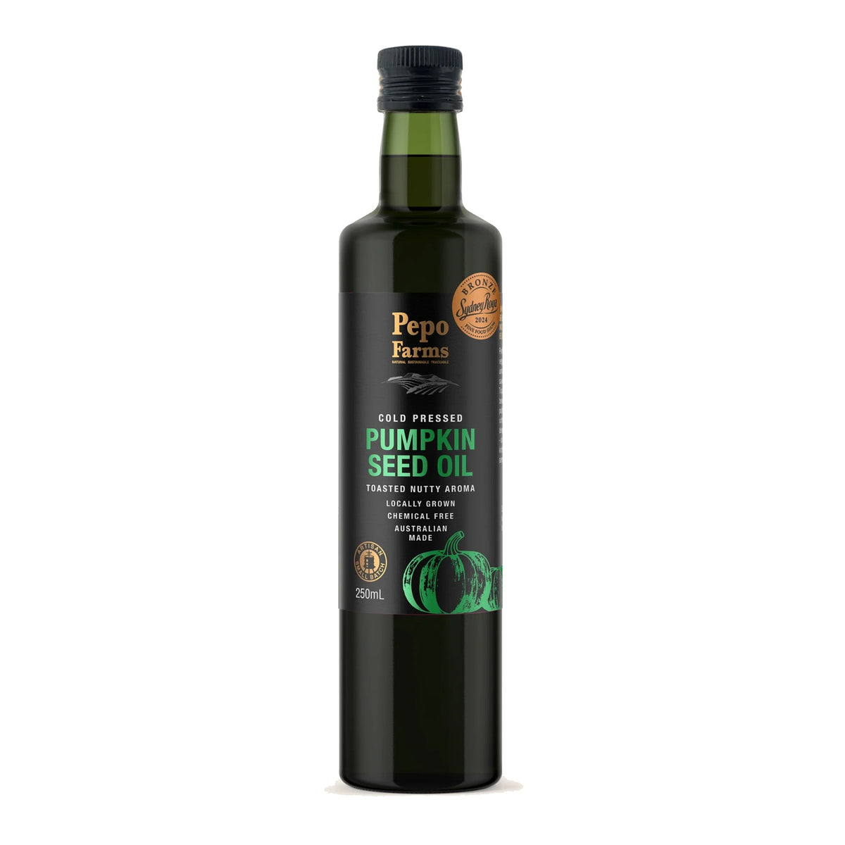 Australian Pumpkin Seeds - Pumpkin Seed Oil 250ml