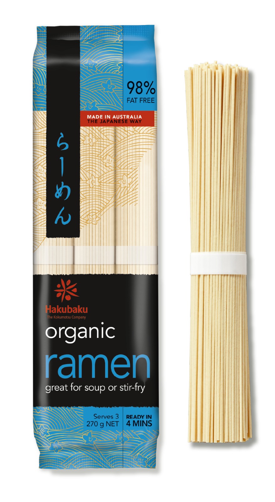 Hakubaku - Organic Ramen 270g
