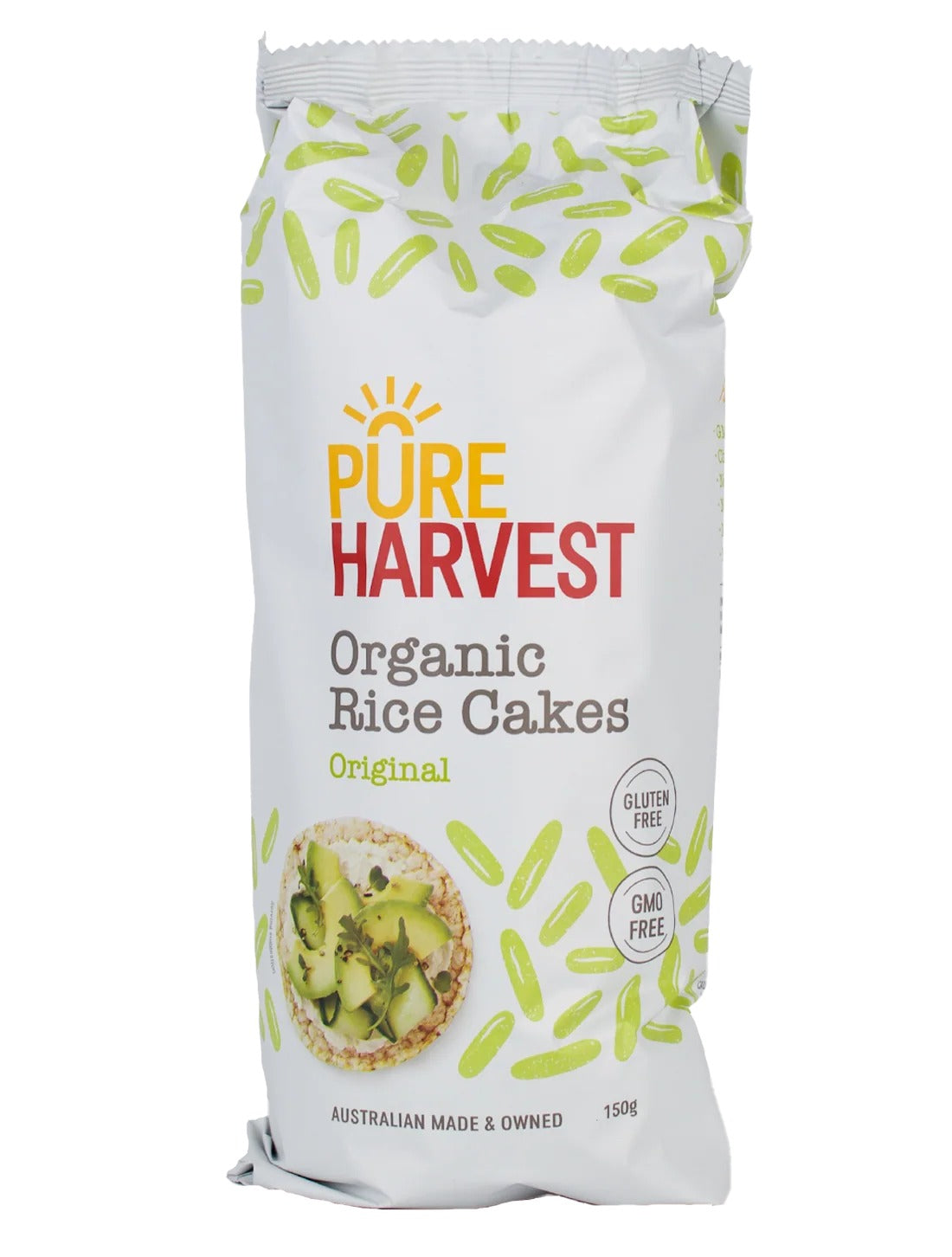 Pure Harvest - Organic Rice Cakes Original 150g