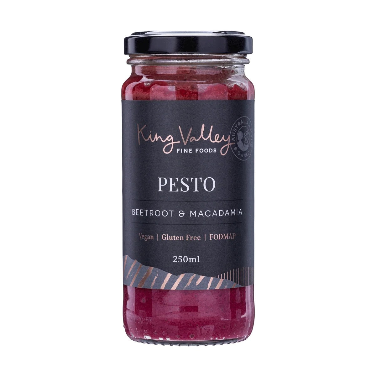 King Valley Fine Foods - Beetroot & Macadamia Pesto