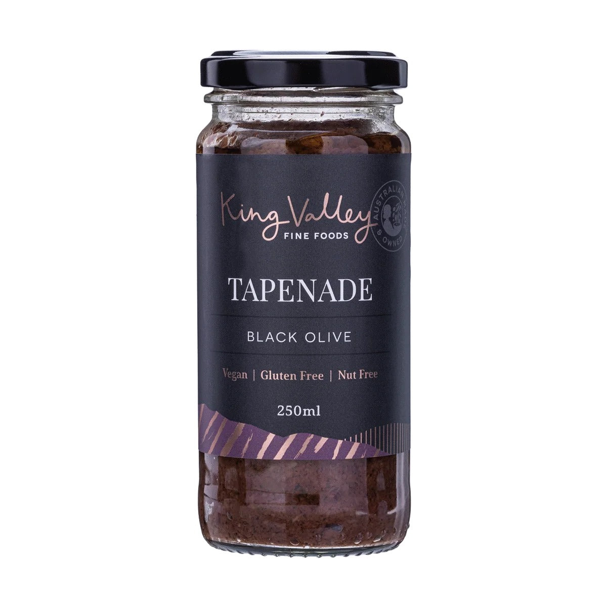 King Valley Fine Foods - Black Olive Tapenade