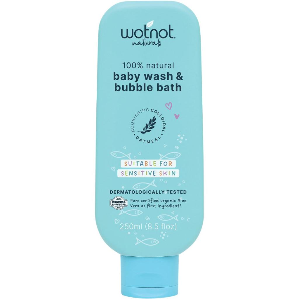 Wotnot - Baby Wash & Bubble Bath Suitable For Sensitive Skin 250ml