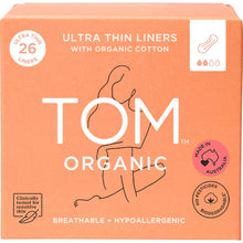 Tom Organic - Panty Liners Wrapped Ultra Thin Liners for Everyday
