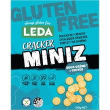 LEDA - Cracker Miniz Sour Crème & Chives 150g 150g