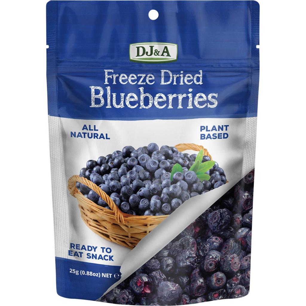 DJ & A - Freeze Dried Blueberries 25g – Wholefoods
