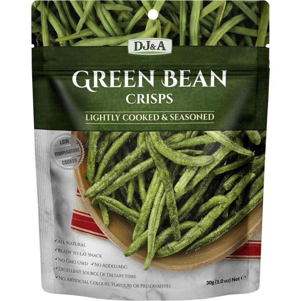 DJ&A - Green Bean Crisps 30g