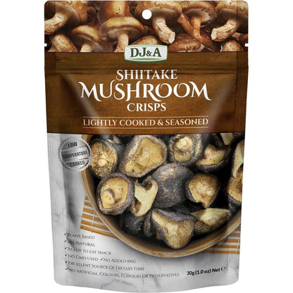 DJ&A - Shiitake Mushroom Crisps 30g