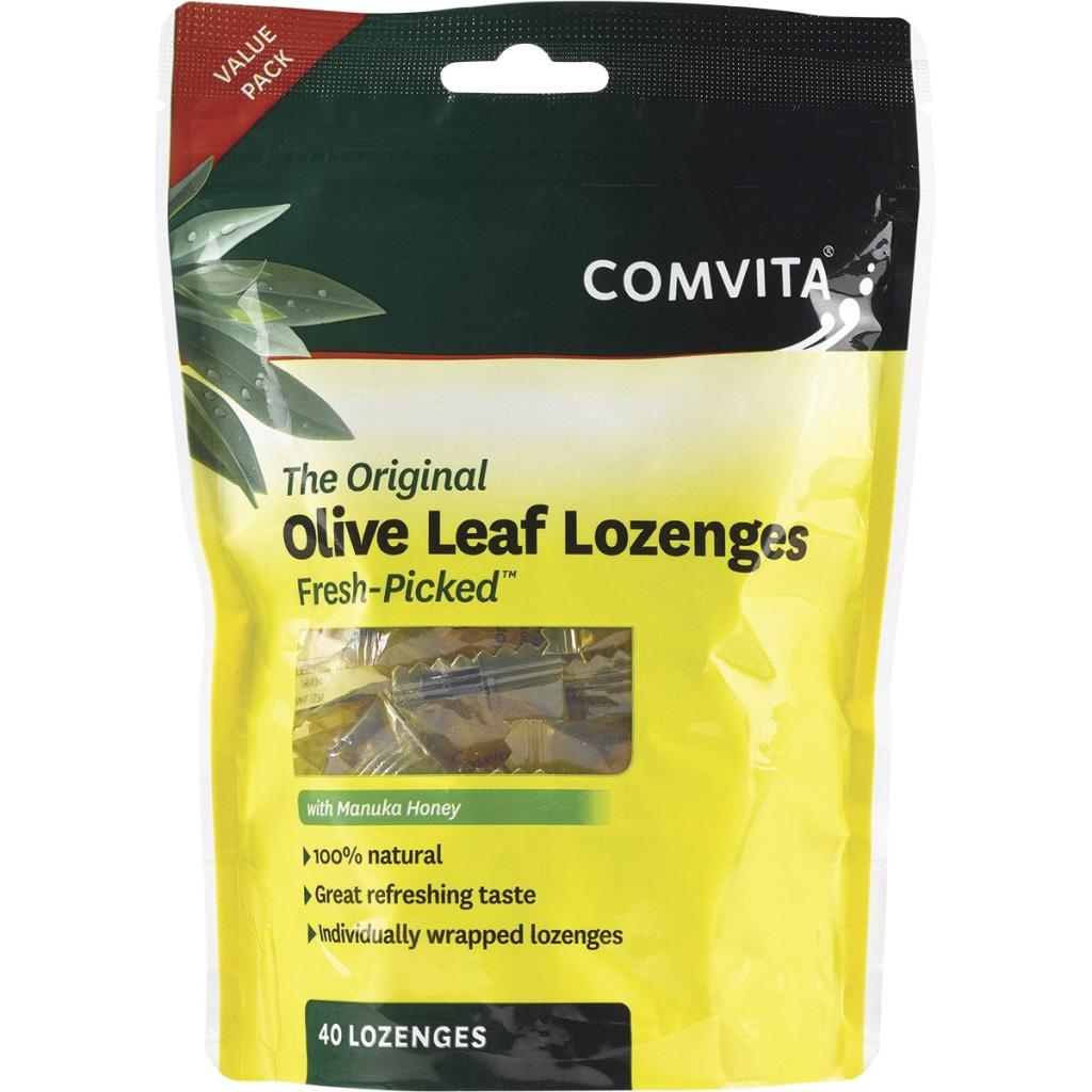 Comvita - Olive Leaf Extract Lozenges with Manuka Honey 40pk