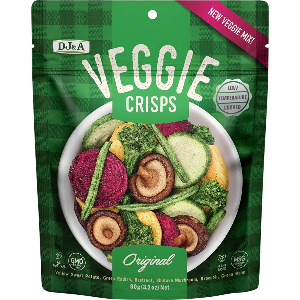 DJ&A - Veggie Crisps Original 90g