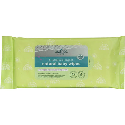 Wotnot - Natural Baby Wipes 70pk
