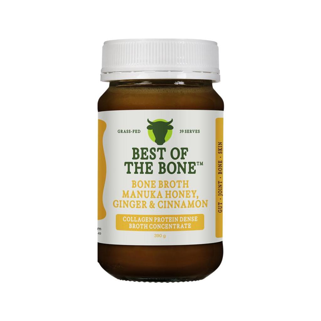 Best of the Bone - Bone Broth Beef Concentrate Manuka Honey Ginger & Cinnamon 390g