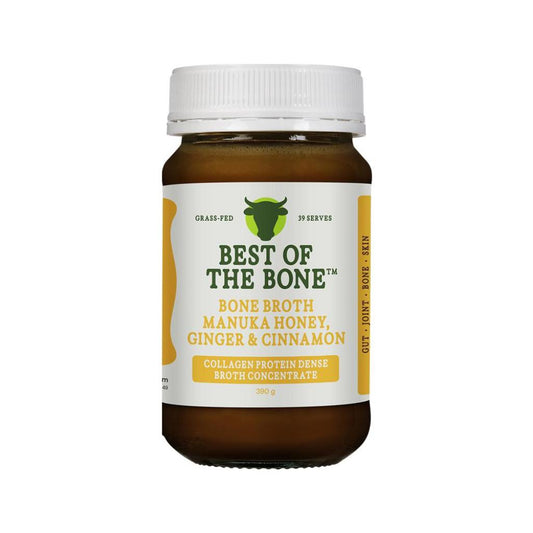 Best of the Bone - Bone Broth Beef Concentrate Manuka Honey Ginger & Cinnamon 390g