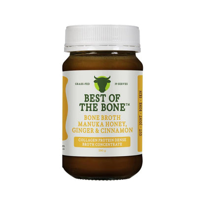 Best of the Bone - Bone Broth Beef Concentrate Manuka Honey Ginger & Cinnamon 390g
