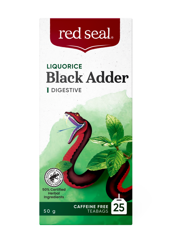 Red Seal - Black Adder Liquorice Tea 25 teabags 50g