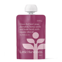 Little Harvesters - Puree Pouch - Grass-Fed Beef & Peas 120g