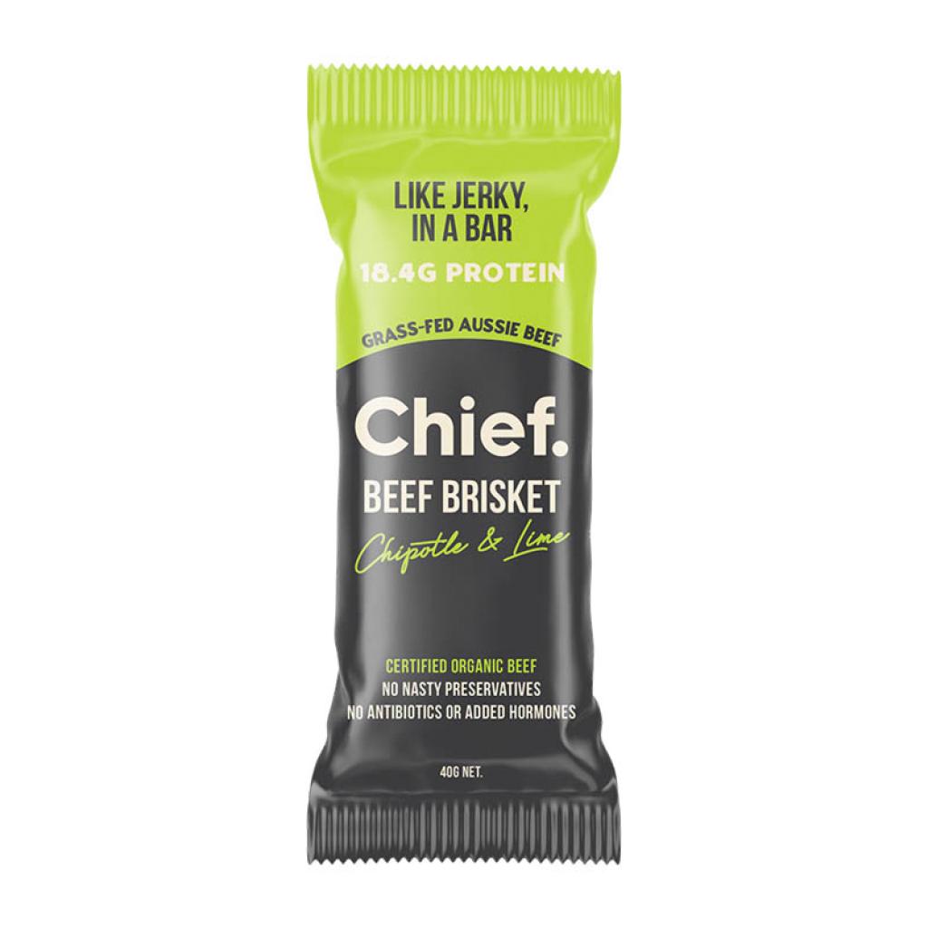 Chief Nutrition - Grass Fed Beef Bar - Mexican 40g