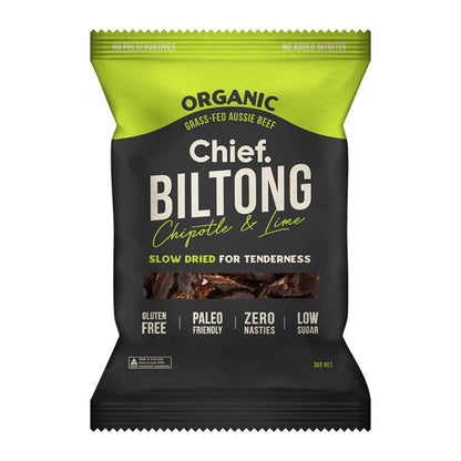Chief Nutrition - Grass Fed Biltong - Mexican 30g