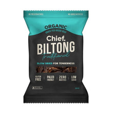 Chief Nutrition - Grass Fed Biltong - Traditional Beef 30g
