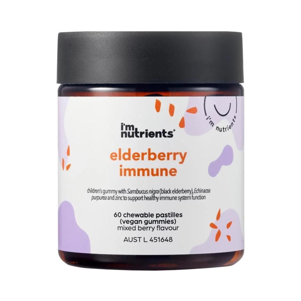 I'm Nutrients - Elderberry Immune 60 Gummies