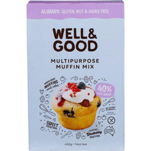 Well & Good - Multipurpose Muffin Mix 40% Less Sugar 400g
