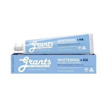 Grants - Natural Toothpaste Whitening + HA Hydroxyapatite & Coconut Oil 110g