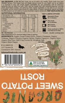 Bite Me - Organic Sweet Potato Rosti 300g