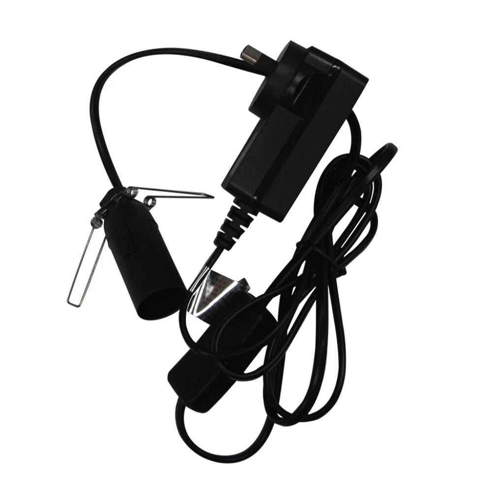 SaltCo - Salt Crystal Lamp Cord Black 24V (Replacement)