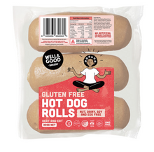 Well & Good - Hot Dog Buns 3pk 300g