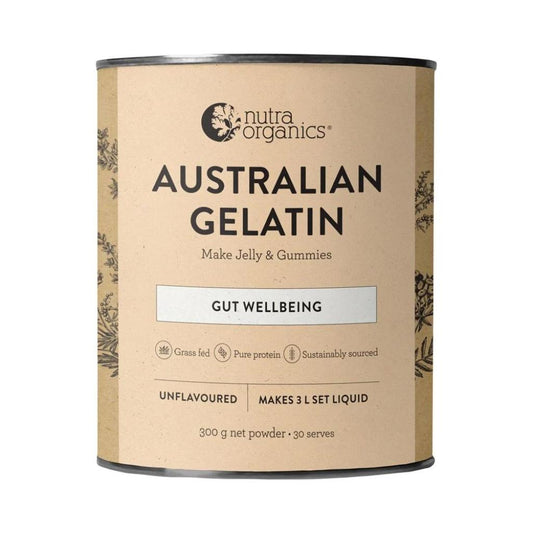 Nutra Organics - Australian Gelatin Unflavoured 300g