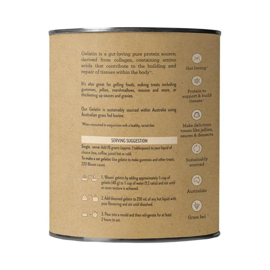 Nutra Organics - Australian Gelatin Unflavoured 300g