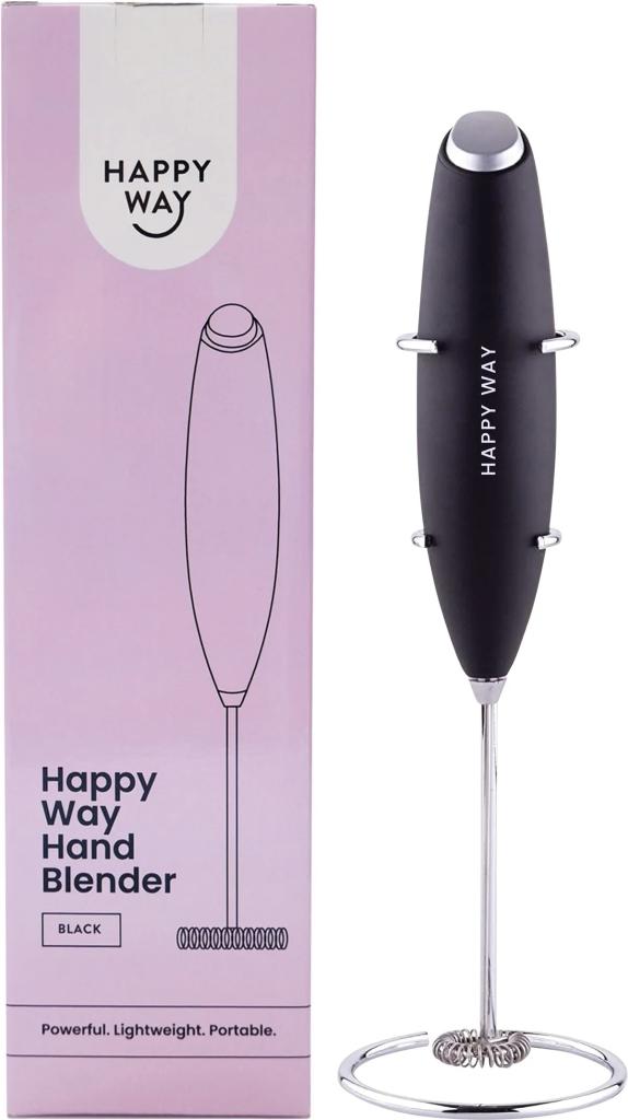Happy Way - Hand Blender Black with Stand