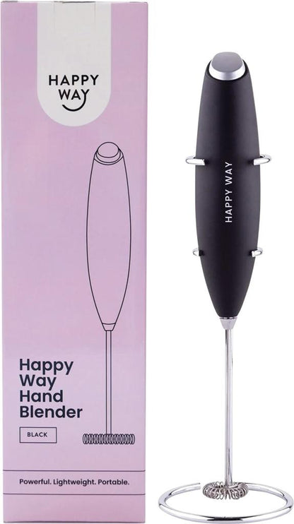 Happy Way - Hand Blender Black with Stand