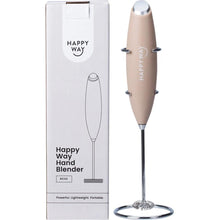 Happy Way - Hand Blender Beige with Stand