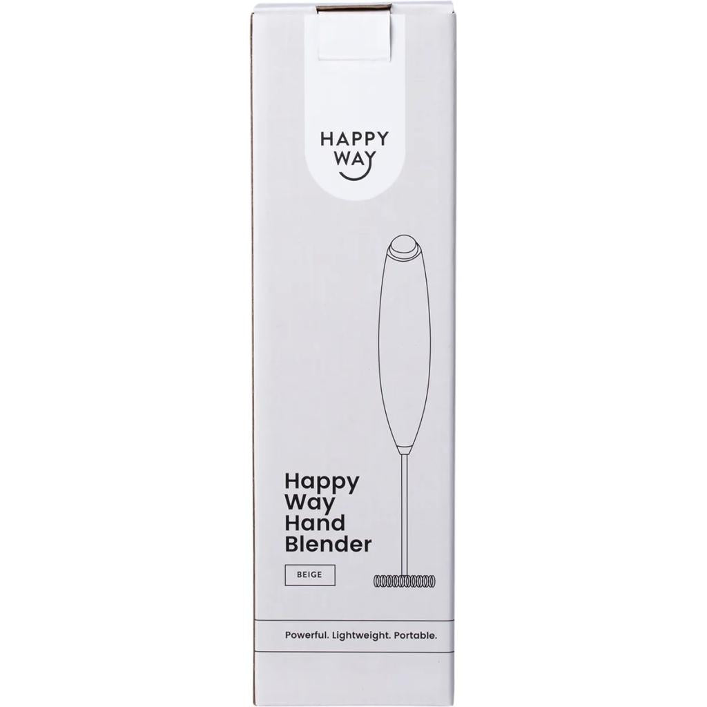 Happy Way - Hand Blender Beige with Stand