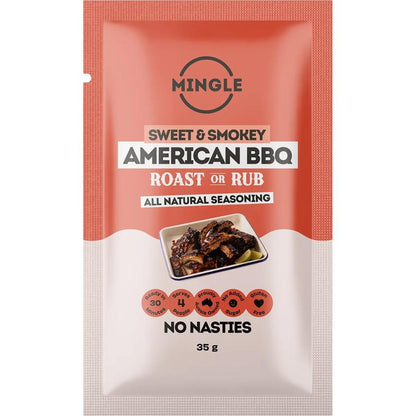 Mingle - American BBQ Roast or Rub Seasoning 35g