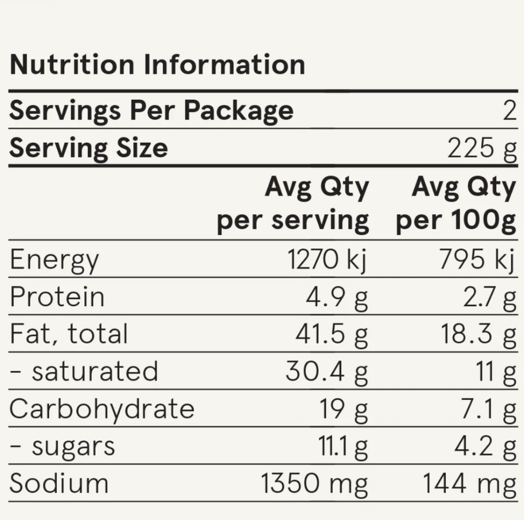 Foxes Den - Massaman Simmer Sauce 450g