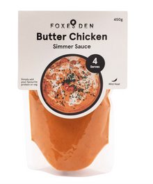 Foxes Den - Butter Chicken Simmer Sauce 450g