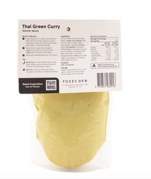 Foxes Den - Thai Green Simmer Sauce 450g
