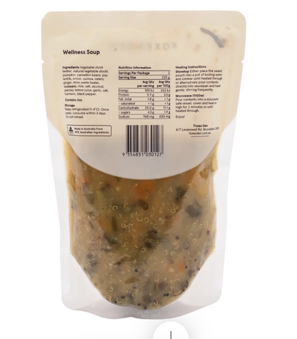 Foxes Den - Wellness Soup 450g