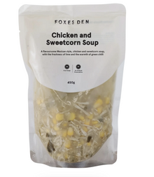 Foxes Den - Mexican Style Chicken & Sweetcorn Soup 450g