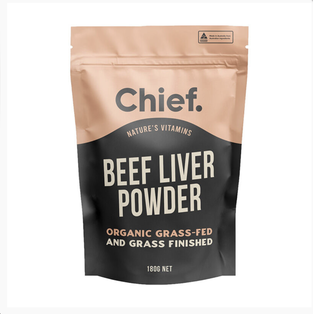 Chief Nutrition - Organic Beef Liver Powder 180g