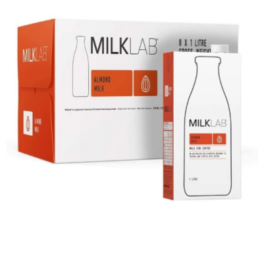 Milk Lab - Almond Milk - CARTON (8x1L) 8lt