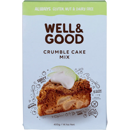 Well & Good - Crumble Cake Mix 400g