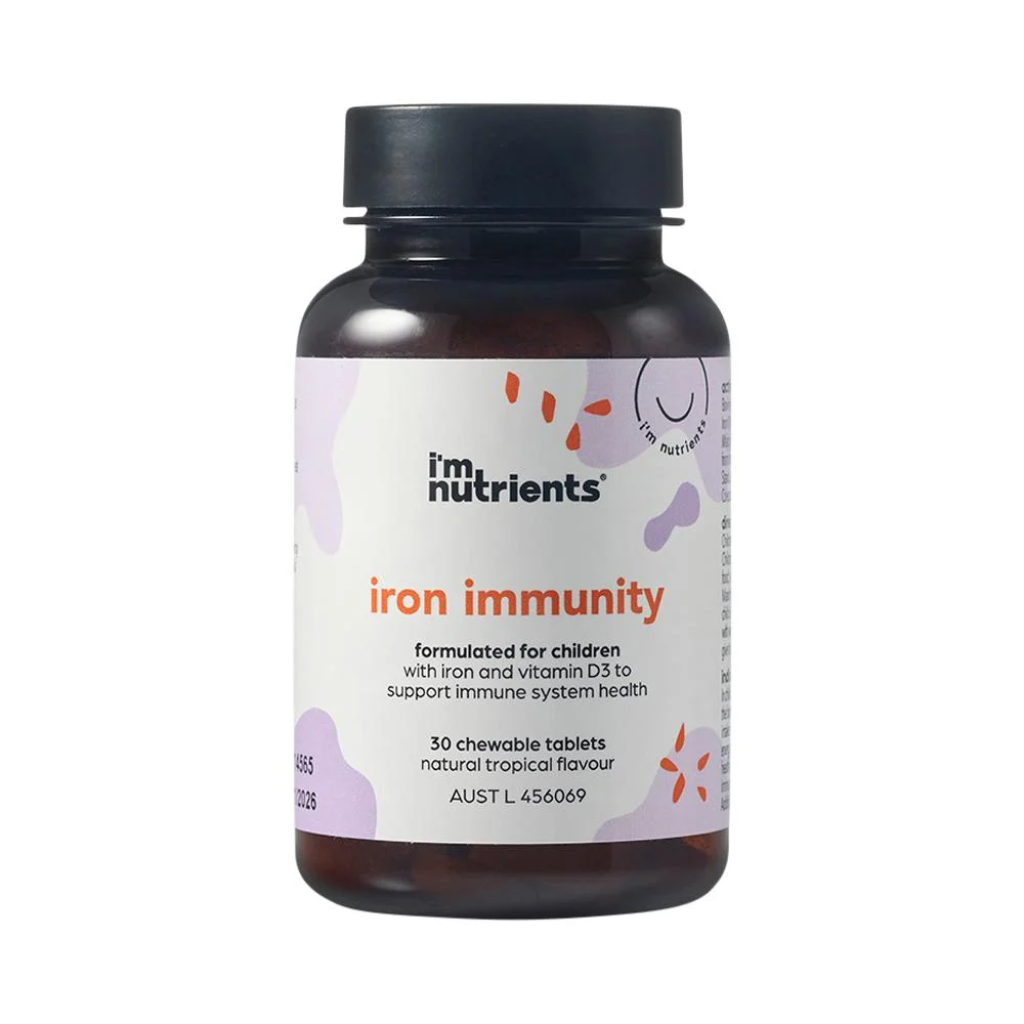 I'm Nutrients - Iron Immunity Chewable (Tropical) 30t