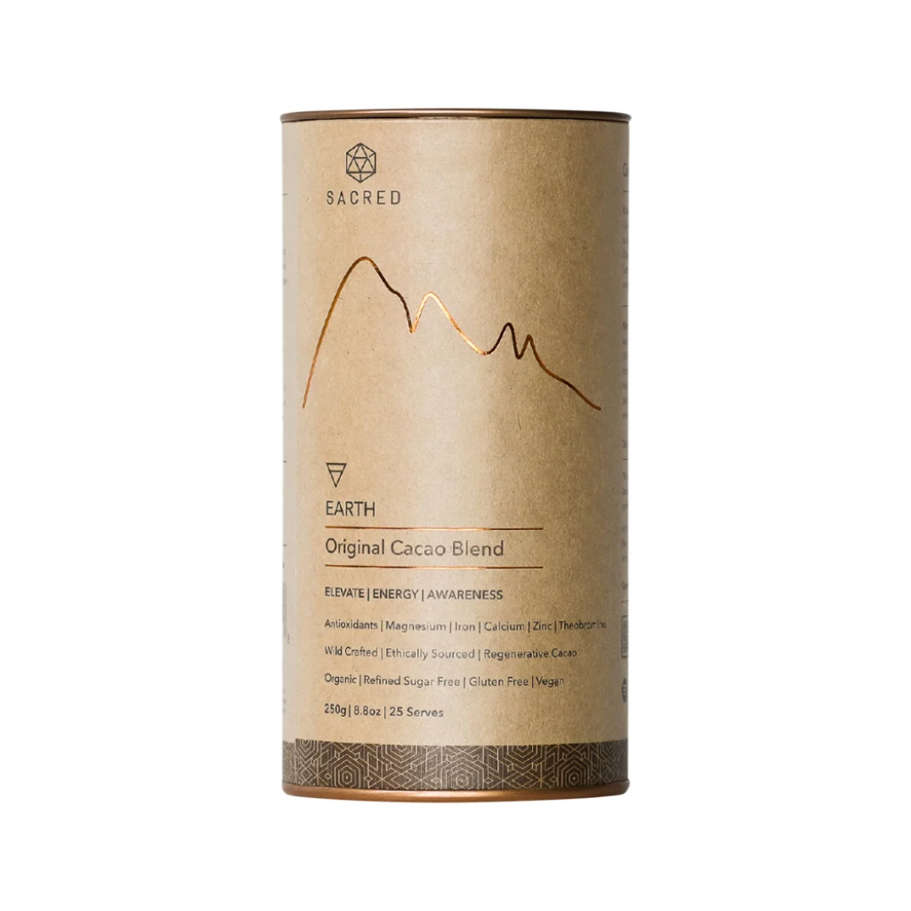 Sacred Taste - Organic Drinking Cacao (Original Cacao Blend) Earth 250g