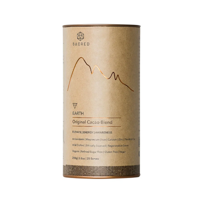 Sacred Taste - Organic Drinking Cacao (Original Cacao Blend) Earth 250g
