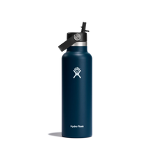 Hydro Flask - 21 Oz Standard Flex Straw Cap Indigo